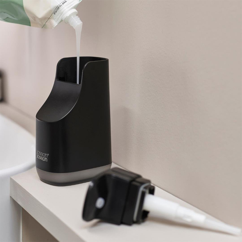 Joseph Joseph Slim Kompakt Sıvı Sabunluk Mat Siyah - 4