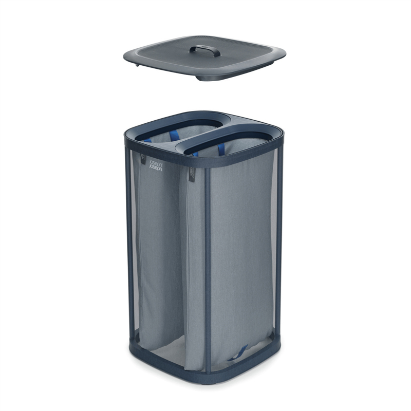 Joseph Joseph Tota 60 Litre Çamaşır Ayırma Sepeti Siyah - 3