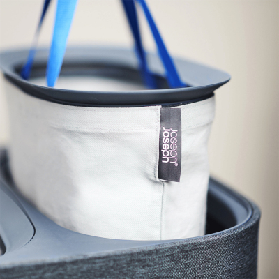 Joseph Joseph Tota 60 Litre Çamaşır Ayırma Sepeti Siyah - 5