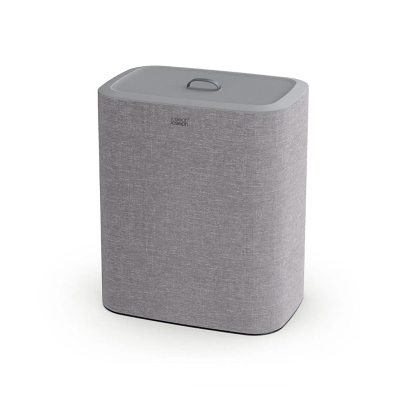 Joseph Joseph Tota Trio 90 Litre 3 Bölmeli Çamaşır Ayırma Sepeti Gri - JOSEPH JOSEPH