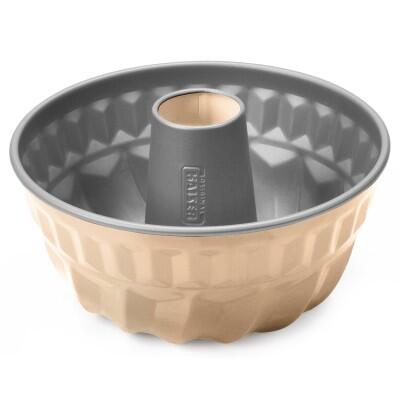 Kaiser Borulu Kek Kalıbı Metalik Altın - KAISER