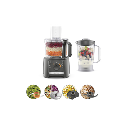 Kenwood MultiPro Food Processor Black FDP31.170GY - KENWOOD