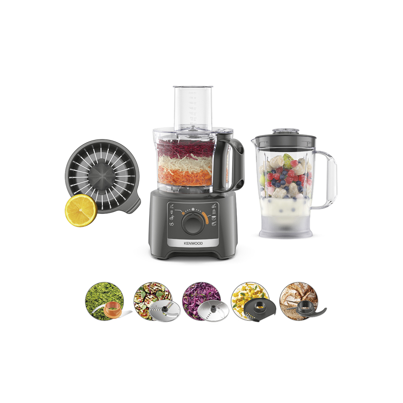 Kenwood MultiPro Food Processor Black FDP31.360GY - 1