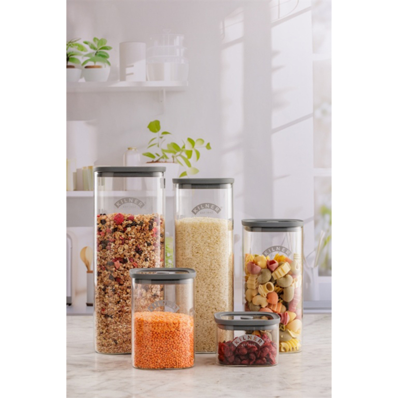 Kilner Fresh Saklama Kabı Kare 1,5 Litre - 3