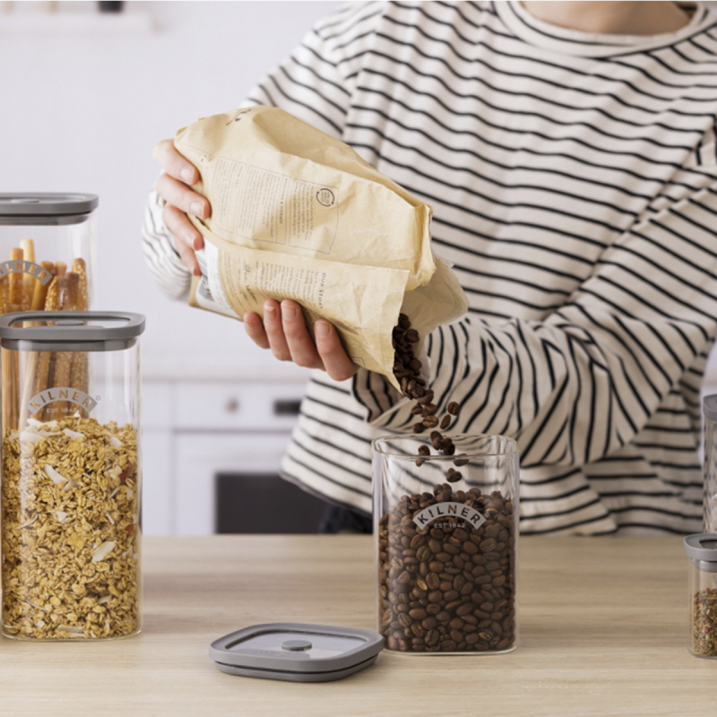 Kilner Fresh Saklama Kabı Kare 2 Litre - 4