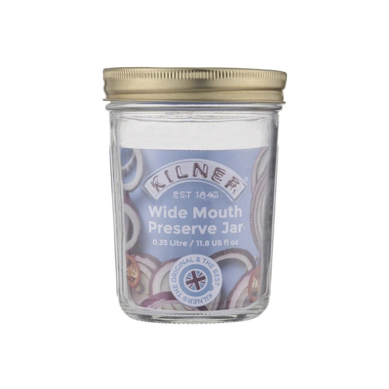 Kilner Geniş Ağızlı Konserve Kavanozu 0,35 Litre - 3