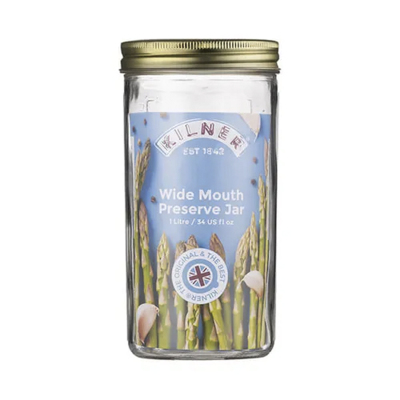 Kilner Geniş Ağızlı Konserve Kavanozu 1 Litre - 2