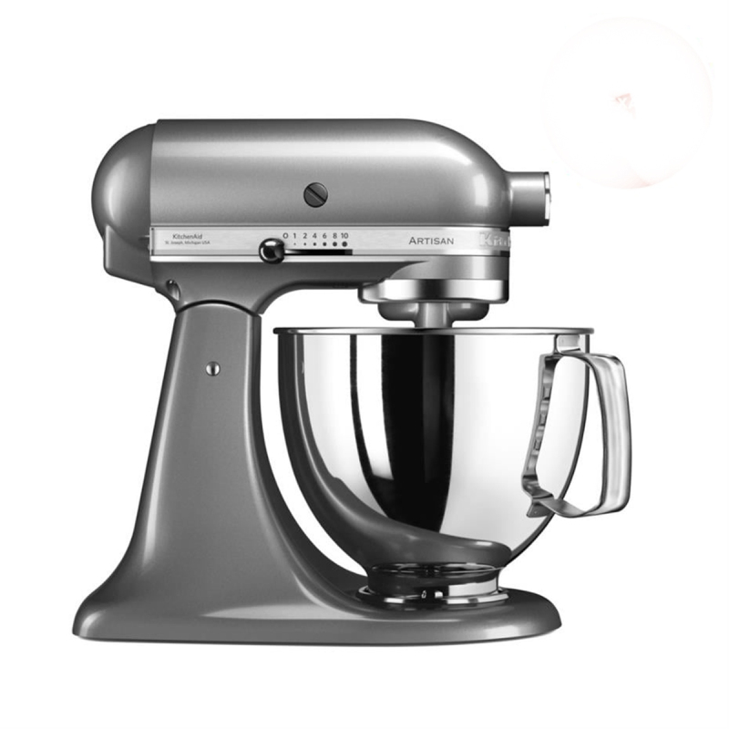 KitchenAid Artisan 4,8 L Stand Mikser Contour Silver 5KSM125 - 1