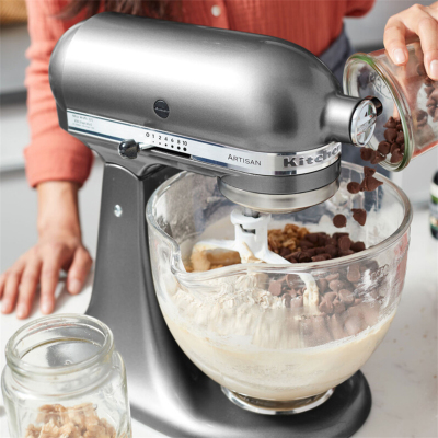 KitchenAid Artisan 4,8 L Stand Mikser Contour Silver 5KSM125 - 6