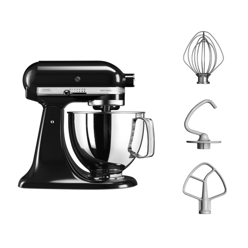 KitchenAid Artisan 4,8 L Stand Mikser Onyx Black 5KSM125 - 5