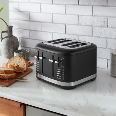 KitchenAid Manuel Kontrollü 4 Dilim Ekmek Kızartma Makinesi Black 5KMT4109 - 6