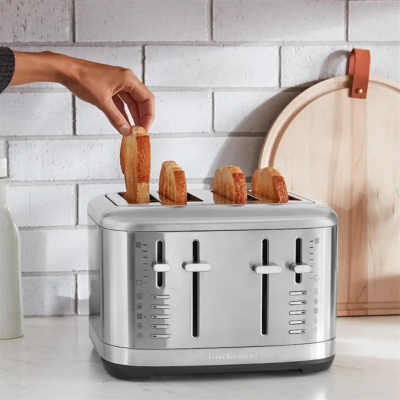 KitchenAid Manuel Kontrollü 4 Dilim Ekmek Kızartma Makinesi İnox 5KMT4109 - 5