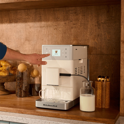 KitchenAid Tam Otomatik Buzlu Kahve Özellikli Espresso Makinesi KF3 Porcelain White - 3