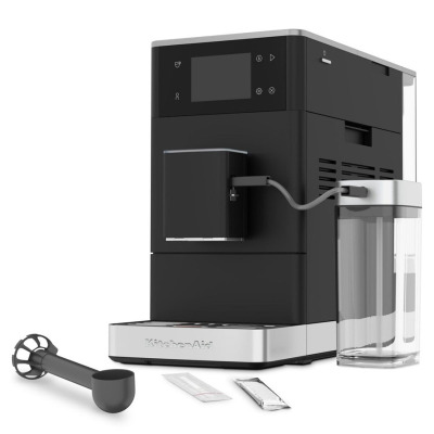 KitchenAid Tam Otomatik Buzlu Kahve Özellikli Espresso Makinesi KF4 Mat Siyah - 7