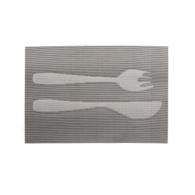 KLT Amerikan Servis 6'lı Füme Çatal-Bıçak Desen - KLT