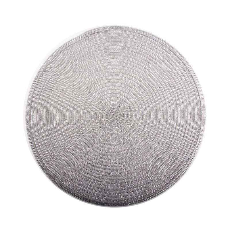 KLT Amerikan Servis Set Yuvarlak Koyu Gri 6'lı - 1