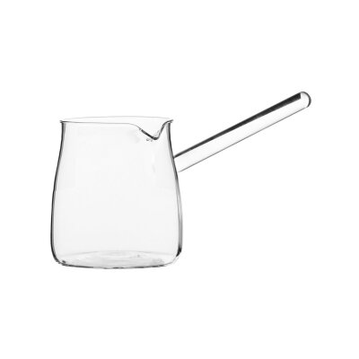 Klt Cam Cezve Yuvarlak 400Ml - KLT