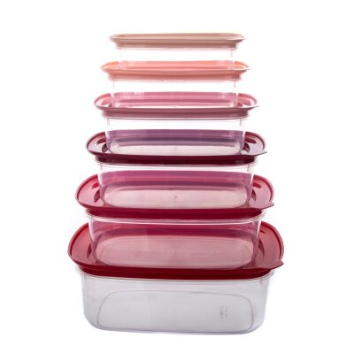 Klt Nest Saklama Set Kırmızı 12 Parça - ULTRAFORM