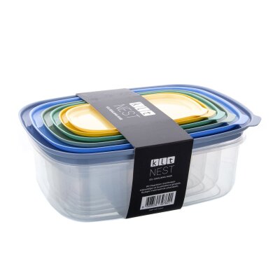 Klt Nest Saklama Set Mavi 12 Parça - 2