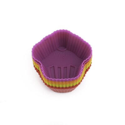 Klt Silikon Muffın Kalıp Cupcake 8Li Set - KLT