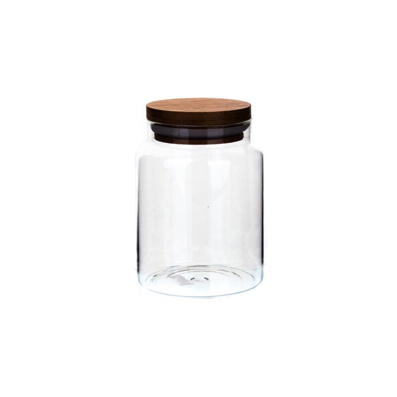 Klt Yv Ahsap Kapaklı Kavanoz Bogumlu 600Ml - 1