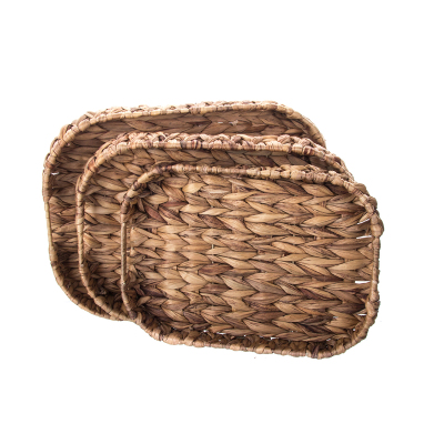 Klt Yv Hasır Tepsi Set Oval - KLT