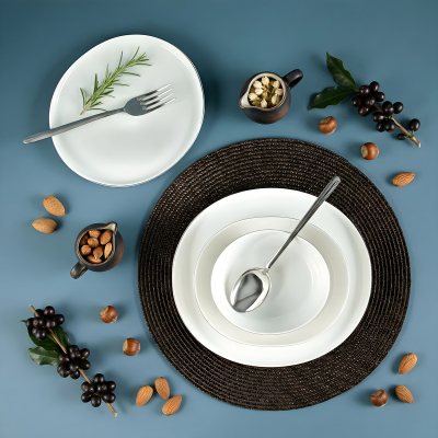 Koch Collection Moon Platin 24 Parça 6 Kişilik Yemek Takımı - 2