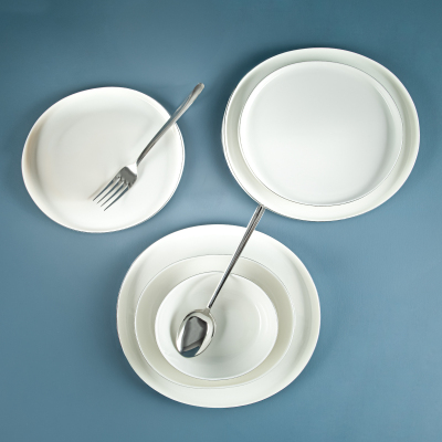 Koch Collection Moon Platin 24 Parça 6 Kişilik Yemek Takımı - 4