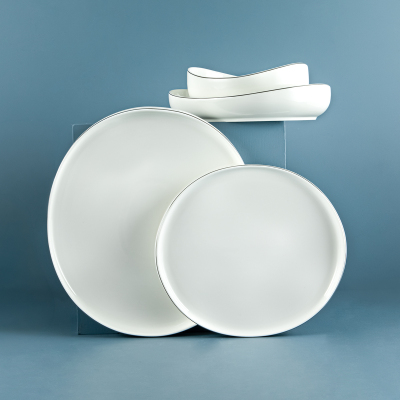 Koch Collection Moon Platin 24 Parça 6 Kişilik Yemek Takımı - 5