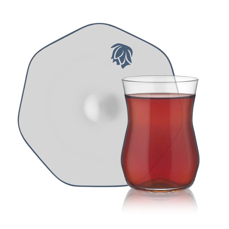 Koleksiyon Mislina Lotus 12 Parça 6 Kişilik Çay Seti - 3