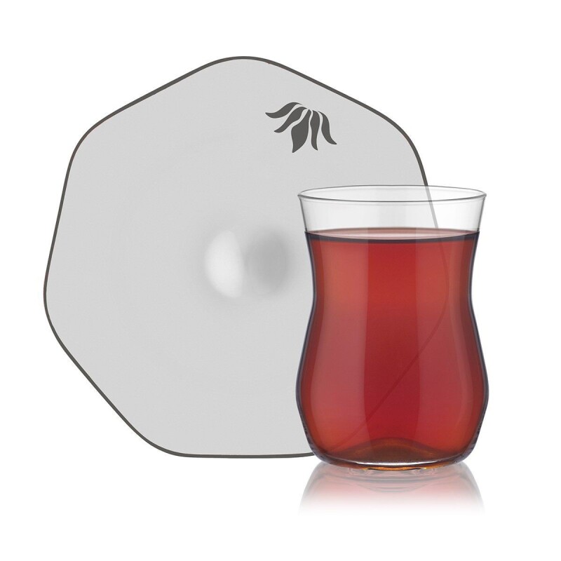 Koleksiyon Mislina Lotus 12 Parça 6 Kişilik Çay Seti - 4