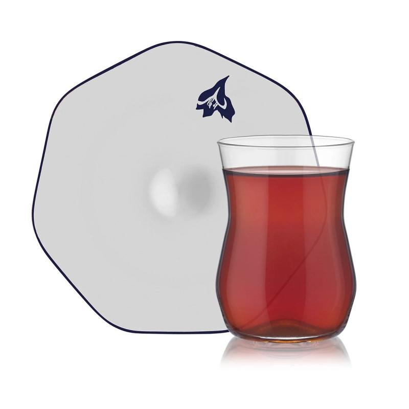 Koleksiyon Mislina Lotus 12 Parça 6 Kişilik Çay Seti - 7