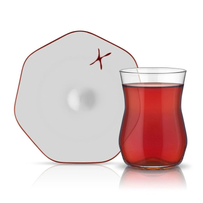 Koleksiyon Mislina Premium 12 Parça 6 Kişilik Çay Seti - KOLEKSIYON