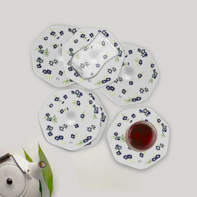 Koleksiyon Mislina Yemeni 12 Parça 6 Kişilik Çay Seti - 2