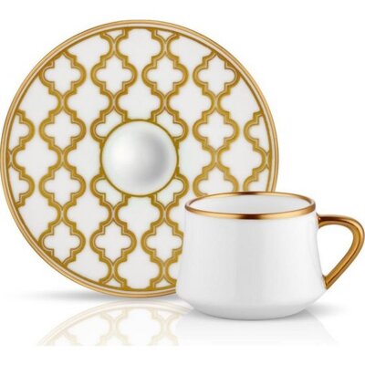 Koleksiyon Sufi Kahve Fincan Viyana Altın - KOLEKSIYON