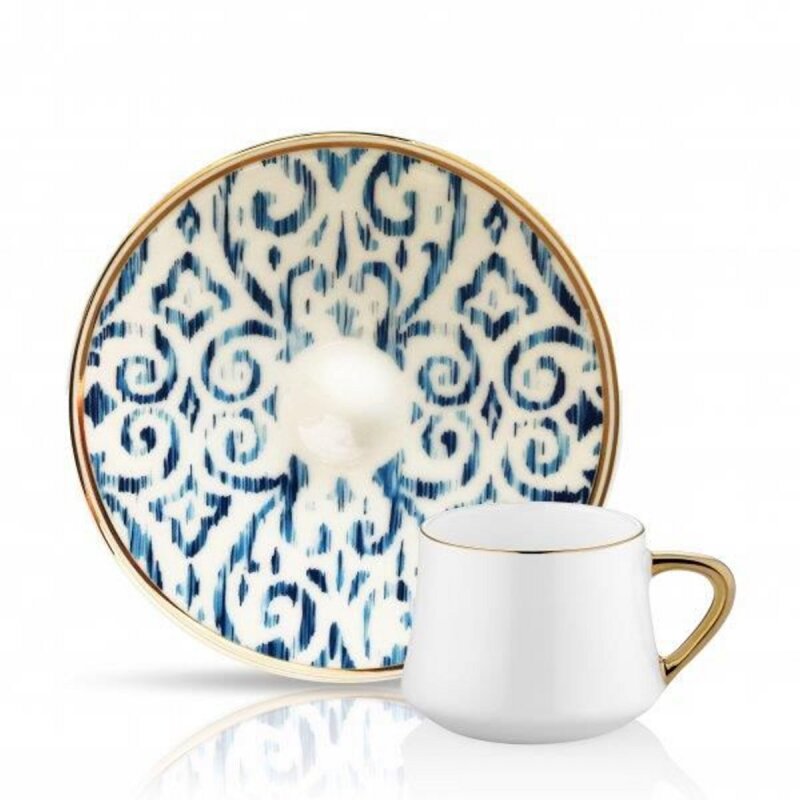 Koleksiyon Sufi Türk Kahvesi Seti Nomad Kobalt - 1