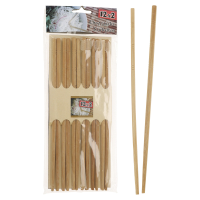 Koopman 6 Kişilik 12 Parça Bambu Chopsticks - 2