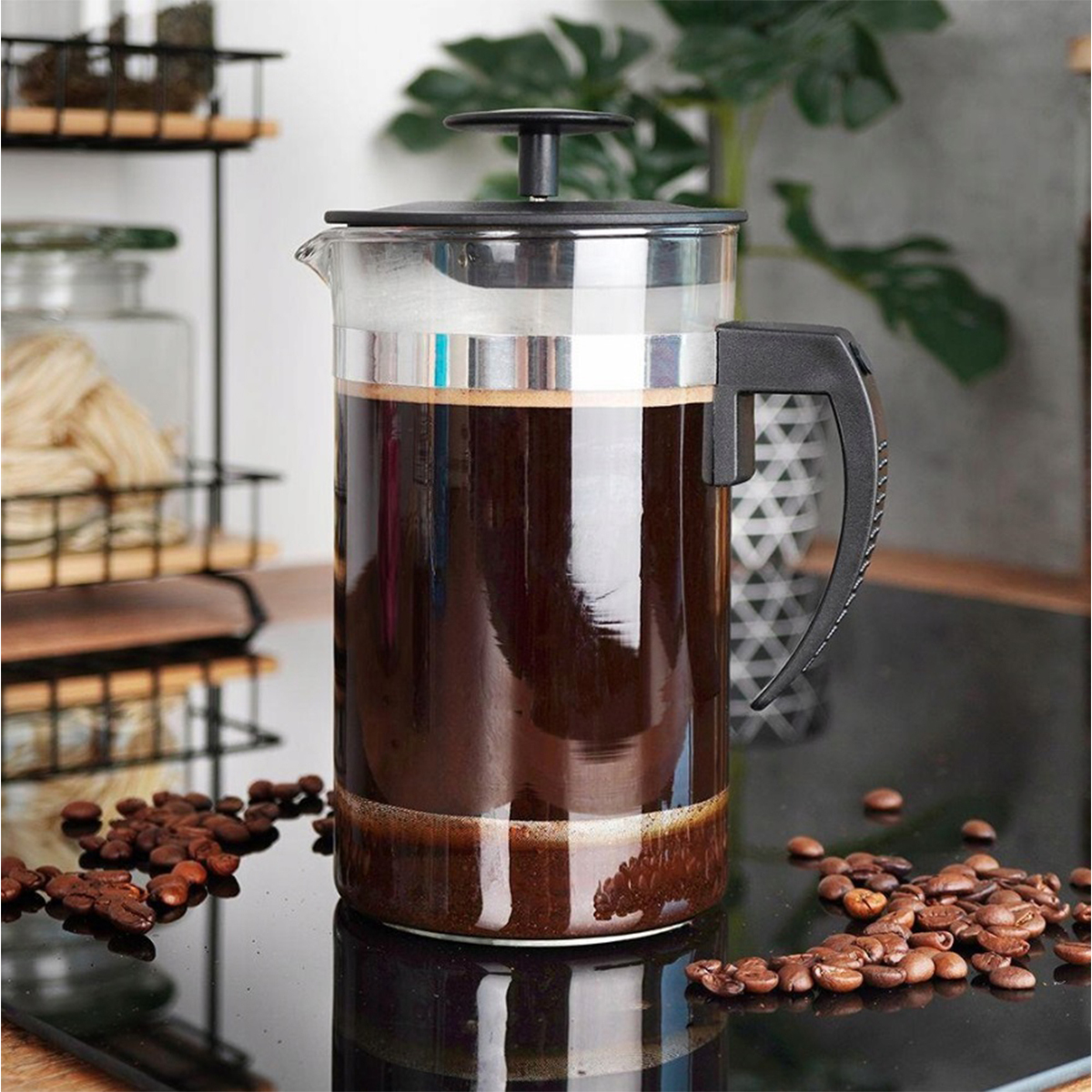 Aryıldız Monza French Press 800 ml | Gallery Crystal