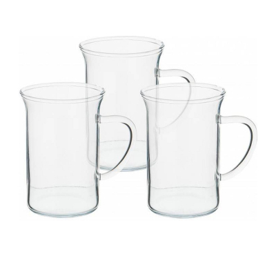 Koopman Kulplu Bardak 3'lü 250 Ml - KOOPMAN