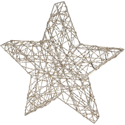 Koopman New Year Star Dekor Led 30x30 cm - 2