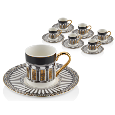 Lamedore Palais 6'lı Kahve Fincan Takımı - LAMEDORE