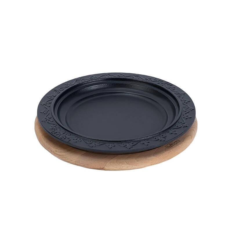 Lava Döküm Oval Döner Kebap Tabağı 28x20 cm - 2