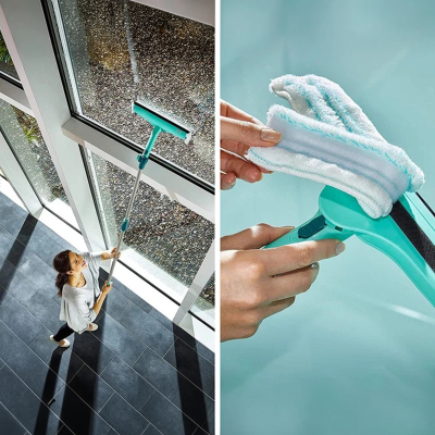 Leifheit Click System Mikrofiber Bezli Cam Ve Pencere Temizleme Aparatı 32 cm - 3
