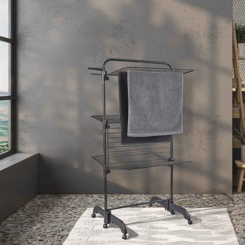 Leifheit Comfort Tower Çamaşır Kurutucu Siyah 420 - 3