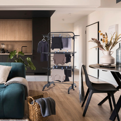 Leifheit Comfort Tower Çamaşır Kurutucu Siyah 420 - 5