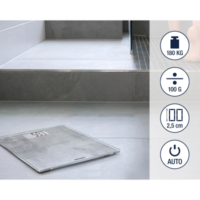 Leifheit Style Sense Compact Concrete Dijital Kişisel Terazi - 2