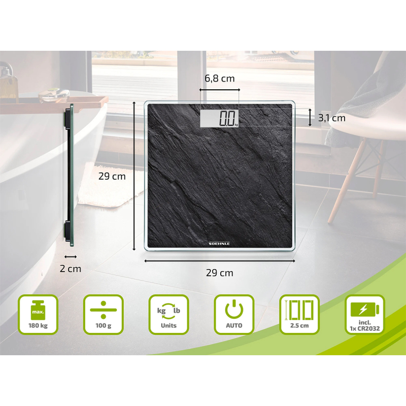 Leifheit Style Sense Compact Dijital Kişisel Terazi - 3