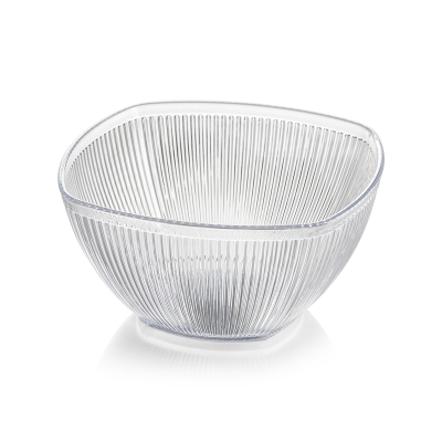 lUltraform Barok Kare Salata Kasesi Orta Şeffaf - ULTRAFORM