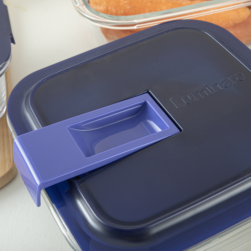 Luminarc Temp Easy Kare Cam Saklama Kabı Seti 6 Parça - 4