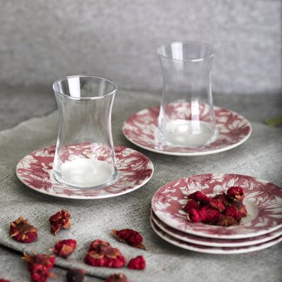 Marianna 12 Parça Heybeli Çay Seti Granada - MARIANNA